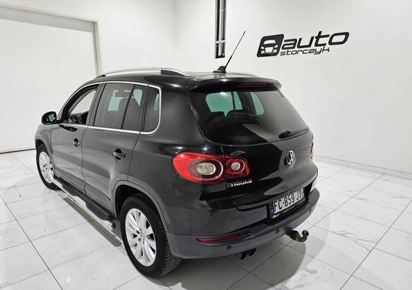 Volkswagen Tiguan cena 25900 przebieg: 226137, rok produkcji 2008 z Brodnica małe 301